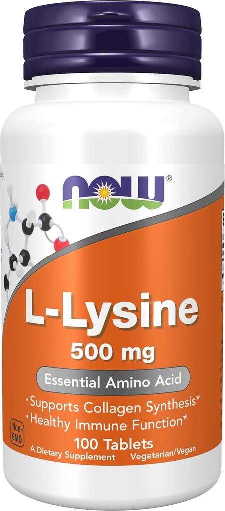 NU Mat L-Lysine - 500 mg - 100 tabletter