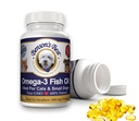 Bensons beste Omega 3 fiskeolje for katter og små hunder - 200 mykgels 500mg - 43% Mer Omega 3 fettsyrer enn lakseolje - 100% ren, ikke-GMO, naturlig kjæledyr hunde Fish Oil kosttilskudd