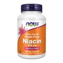 NU Mattilskudd, Niacin (Vitamin B-3) 500 mg, Flush-fri, dobbel styrke, ernæringsmessig helse, 90 Veg Kapsler