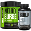 Jacked Factory Nitrosurge Forarbeid i Grape & Bygg XT Muscle Building Bundle for menn og kvinner