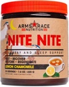 Arms Race Ernæring Nite Nite Recovery and Sleep Support 7.4 oz (20 Serveringer) (Lemon Kamille)