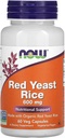 NU Matvarer Rødt Yeast Rice, 600 mg, 60 Veg Kapsler