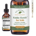 Native Remedies Kiddie Blomster - Alt naturlig Herbal Supplement fremmer en sunn appetitt i Picky Eaters - 59 ml