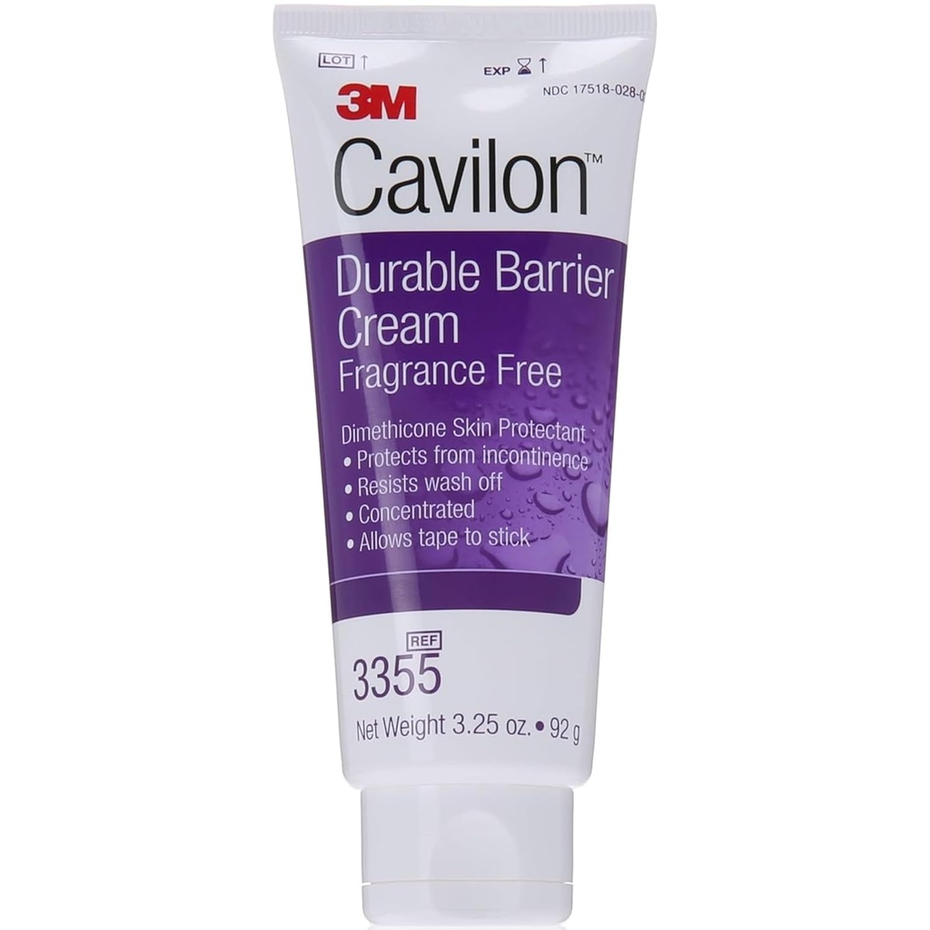 Cavilon 3M holdbar barriere cream uscented 3.25 Ounce (92G) Tube av Cavilon 2 rør