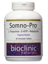 Bioklinikk Naturals Somno-Pro L-Theanin - 5-HTP - Melatonin Tropical Breeze 90 Chewable Tabletter