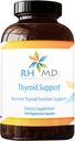 RHMD Thyroid støtte - Normal Thyroid funksjon støtte - Supplement (120 vegetariske kapsler)