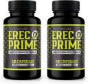 Rise Labs (pakke med 2 Erec Prime piller for menn, høy ytelse formel, all-naturlig støtte for Peak ytelse og generell helse, offisielle Erec Prime24 anmeldelser (120 kapsler)