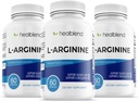 Helgblend L-Arginin Plus: Kalsium, Niacin, L-Arginin Blend, L-Citrullin Complex & Beta Alanine - 180 kapsler (3 pakke)