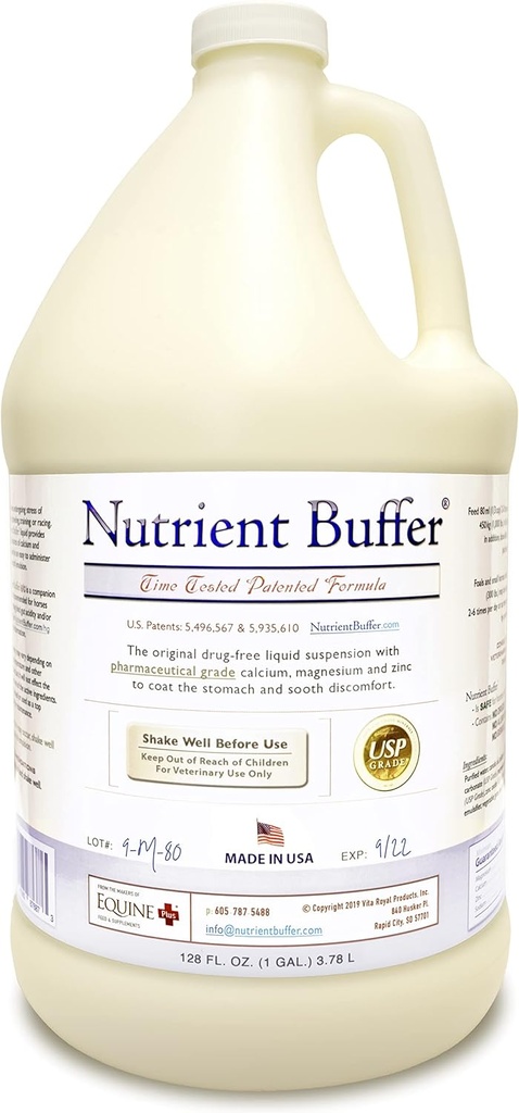 (1 Gallon) Ulcer og syre relief, digestiv hjelp, Øvre astrisk støtte, kolikk remedi