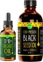 Maju Superfoods Oregano og Black Seed Oil Bundle
