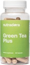 Grønn te ekstrahere kapsler med EGCG og grønn kaffebønne ekstrakt - organisk herbal supplement med digestion støtte for kvinner og menn, vegansk, 60 piller