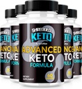 (5 Pack) Shredded Keto piller, Premium Keto Shred vekttap kapsler, Alt naturlig Keto Supplement for å støtte Fitness og kroppsmål, offisielle ShreddedKeto anmeldelser (300 kapsler)