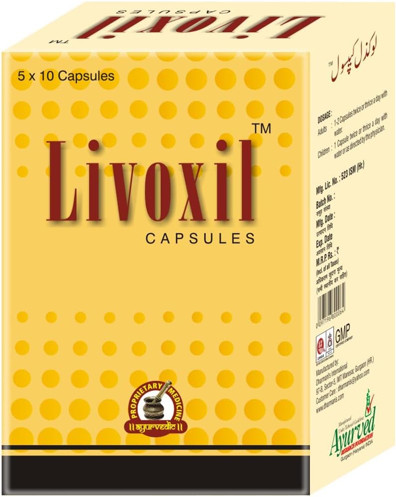Livoxil Liver Cleanse Detox & Repair Fatty Liver Formula - Naturlig lever helse støtte Supplement - 200 kapsler