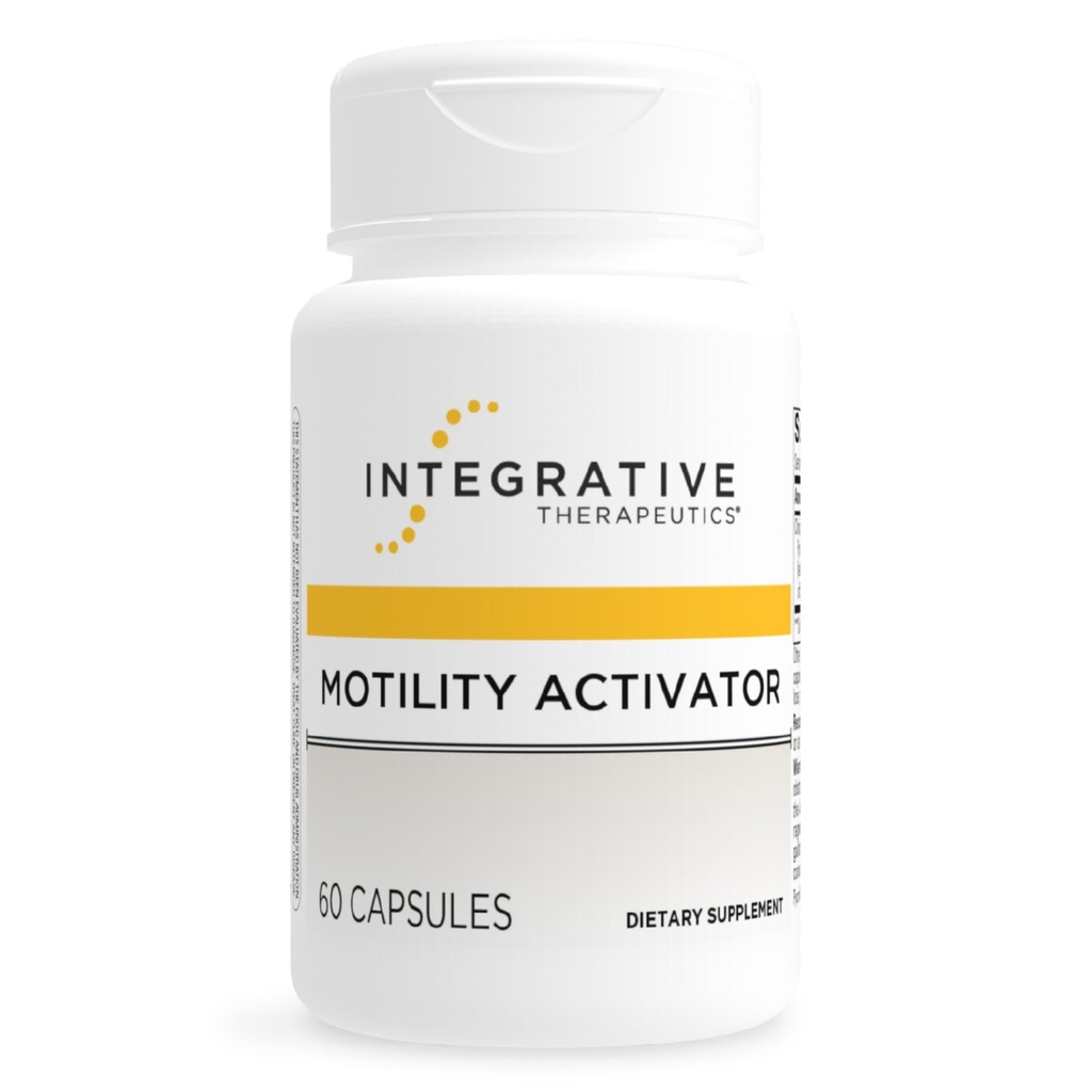Integrative Therapeutics Motilitetsaktivator – GI Motilitet & Gut Helse Støtte Supplement* - Dairy-Free & Glutenfri - 60 Kapsler (60 Services)