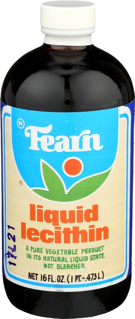 Frykt for naturlige matvarer flytende lecithin, 16 Ounce