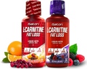 iSaturi L-karnitin 1500, flytende L-karnitin med acetyl L-karnitin, blandet Berry Flavor (24 Serveringer) & Malibu Beach Flavor (24 Serveringer)