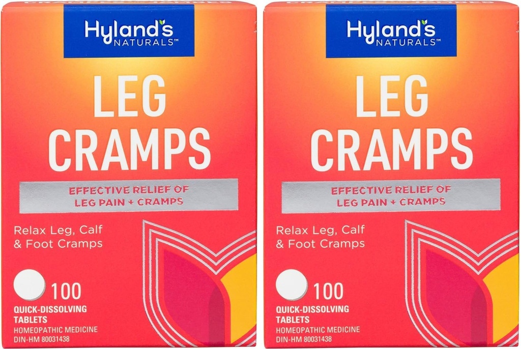 Hyland, benkramper, 100 tabletter (2 pakke)