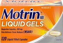 Motrin IB 200mg Ibuprofen flytende Gel smerte Reliever / Fever Reduser for smerter og smerte, 120 ct