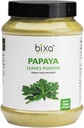Bixa BOTANICAL Papaya Leaf pulver | Carica Papaya | 1 pund / 16 OZ | Ayurvedic Herbal Supplement | Glutenfri, Ikke-GMO, Damp Behandlet, Vegan, 100% ren.