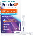 Soothe XP Preservative Free Eye Drops, Xtra Protection Lubricating Eye Drops for tørre øyne, lindrer irritation og beskytter mot tear tap, avansert tørr øyeterapi, enkelt bruk vialer, 30 greve