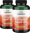 Swanson Pumpkin Seed Oil 1000 Milligrams 200 Sgels 2 flasker