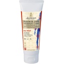 Jadiens Muskel og ledd terapeutisk smerte lindring krem analgesisk for nedre rygg hals Elbow Knee Muskel ledgikt smertelindring og gjenoppretting Naturlig østlig kongelig asiatisk familie formel 4.5 oz