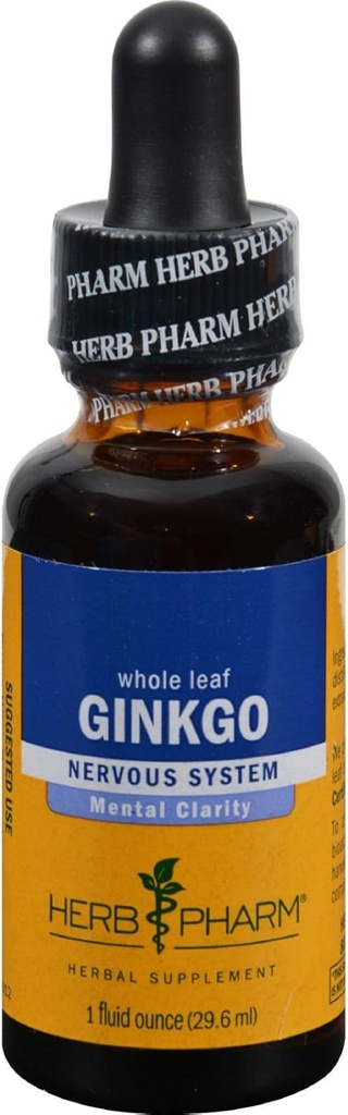 Herb Pharm Ginkgo nervesystem - 1 fl oz
