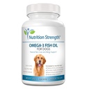 Omega 3 Fish Oil Soft Gels for hunder med EPA & DHA fettsyrer for hjerte, hud, Coat & Allergi støtte, Hip & Joint & Arthritis Dog Supplement, 180 Myke Gels