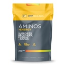 Purbolics Aminos + Energi | Støtter gjenoppretting, energi og fokus | 95 mg koffein, 0 sukker og 60 serveringer (tropic som det er varmt)