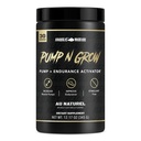 Anabol Warfare Pump-N-Grow Muscle Pump Supplement Koffein gratis pre trening med L-Citrulline, L-Arginine, Beta-Alanine (Au Naturel – 30 serveringer)
