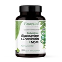 Emerald Labs Glukosamin & Chondroitin med MSM - Bone Helse og felles Helse Supplement - Glutenfri - 120 kapsler (30-dagers Supply)