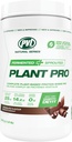 PVL Plante Pro, høyprotein Plantebasert proteinshake blanding med tilsatt enzymer, naturlig sjokolade, 840 gram