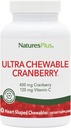 NaturesPlus Ultra Chewable Cranberry - 90 Kjærlighet Berries Tabletter, Pakke med 2 - Fremmer urinveistrakt helse - Ikke-GMO, Glutenfri - 90 Total Services