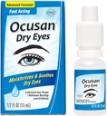 Ocusan øyedråper for tørre øyne - smørekunstige tårer å lindre tørre øyne, med 2 moisturizers 0.5 FL OZ