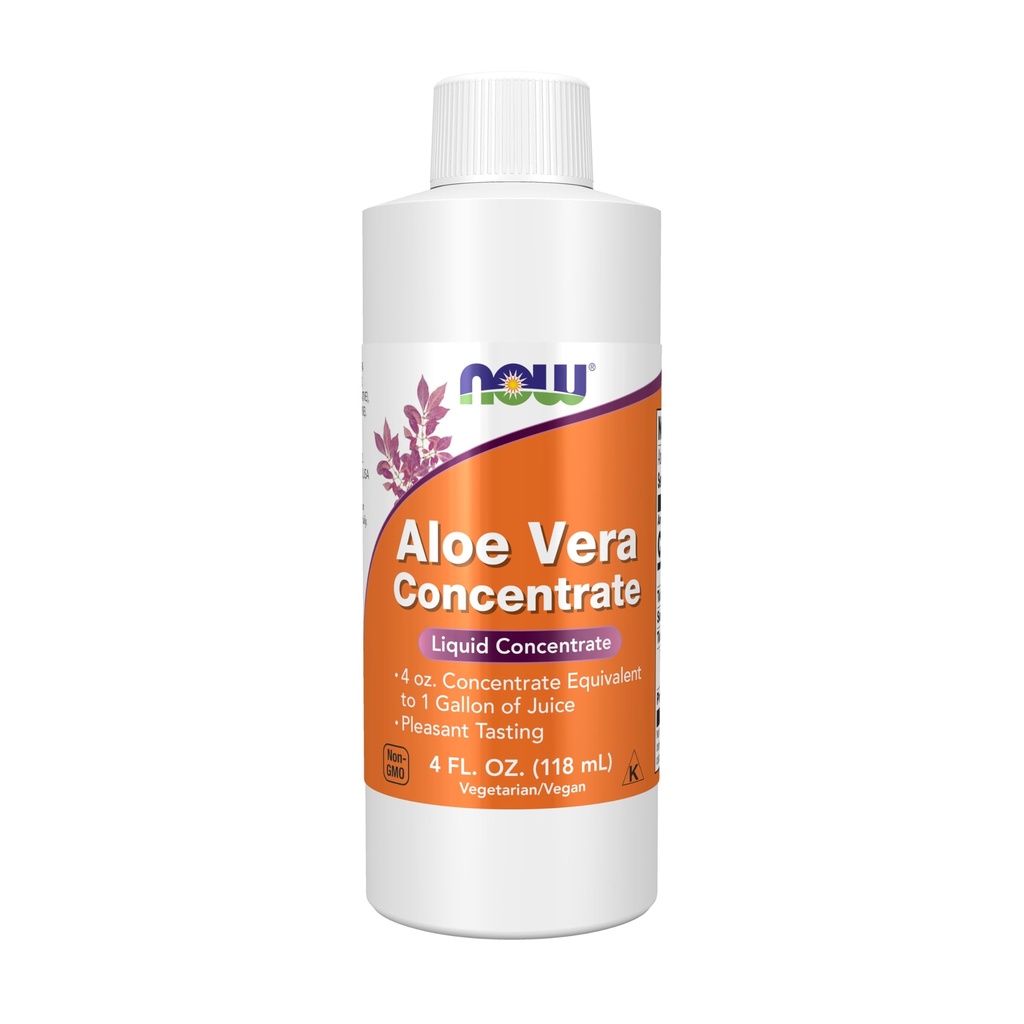 NU Mat Kosttilskudd, Aloe Vera Konsentrat (40:1 Konsentrat inneholder aktive polysakkarider), 4-Ounce