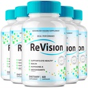 IDEAL PERFORMANCE (5 pakke) revisjon Øyetilskudd piller Advanced Vision 2.0 Eye Care Complex Vitamin Kapsler Pro (300 kapsler)