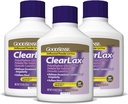 God Sense ClearLax, Polyetylenglykol 3350 pulver for løsning, osmotisk laxativ, 53.7 Oz, pakke med 3