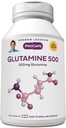 ANDREW LESSMAN Glutamin 500 mg - 60 kapsler - Gratis form Aminosyre. støtter skjelettmuskel, gastrointestinal helse. opprettholder sunne nyrer, lever, hjerte, hjerne. Lett å kaste kapsler.
