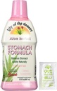 Lily of the Desert Magmach Formula, Organic Aloe Vera Juice med Slippery Elm, Kamille, Peppermynte, og Ginger for Gut Helse, Acid Reflux, Heartburn Relief, 32 Oz, Gelly Sachet Inkludert.