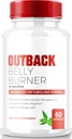 Outback Belly Burner piller, Premium ut bak Belly Burner Keto kapsler, Alt naturlig keto kosttilskudd for å støtte Fitness og kroppsmål, Offisiell Outback BellyBurner anmeldelser (60 kapsler)