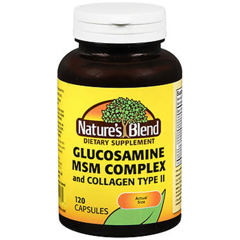 Naturens blanding GLUCOSAM/MSM CMPLX TB 120, 079854011531