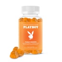Playboy – Ginseng Gummies (60 greve - Peach Flavored) - Utfør hardere, lengre, bedre - Panax Ginseng Supplement Gummy for menn og kvinner - 100% naturlig, vegansk ikke GMO Ginseng Root 6:1 ekstrakt