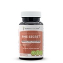 PMS Secret 60 Capsules, 1000 mg, Black Cohosh, Cramp, Vitex, Valerian, Dandelion, Kamille, St. John's Wort. Hormonell Ubalansestøtte (60 kapsler)