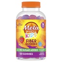 Metamucil Kids Fiber Gummies, Ingen sukker tilsatt, 5g prebiotiske plantebasert fiber Supplement blanding, blandet Berry Flavored, 120ct Gummies
