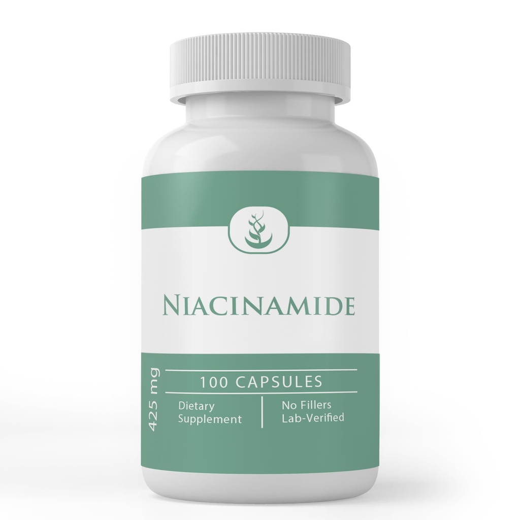 Rene originale ingredienser niacinamid (vitamin B3), ren, ingen tilsetningsmidler eller fyllstoffer, Lab verifisert