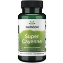 Swanson Super Cayenne - med Ginger Rhizome, Hawthorn Berry & Lecithin 100 Veg Caps