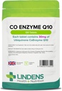 Co Enzyme Q10 30 mg (Co-Q10) 120 tabletter av Lindens