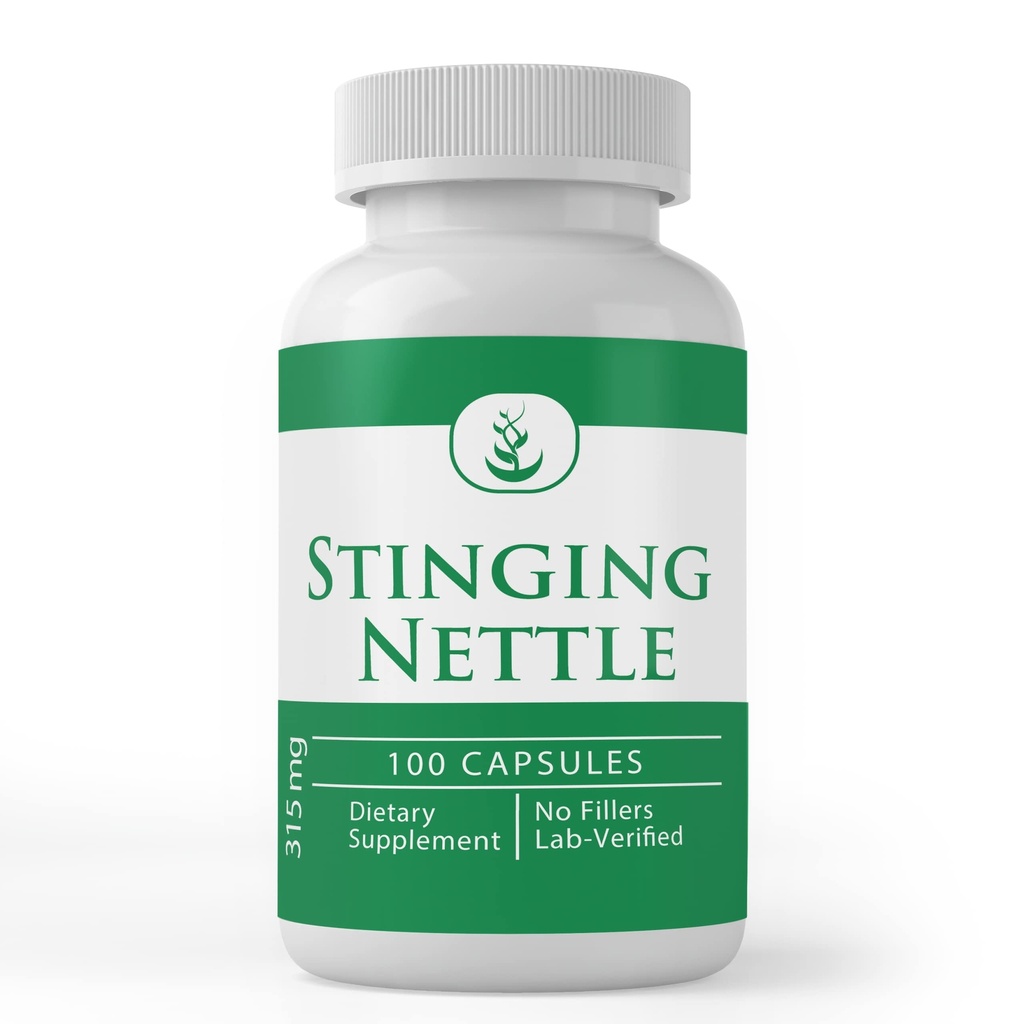 PURE ORIGINAL INGREDIENTS Stinging Nettle (100 kapsler) Leaf alltid ren, ingen tilsetningsmidler eller fyllstoffer, Lab verifisert