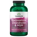 Swanson Glukosamine Chondroitin MSM (metylsulfonylmetan) 3-i-1 Formula Joint Mobility Flexibility Comfort Cartilage Connective Vessue Helsestøtte Kosttilskudd 240 tabletter (Tabs)