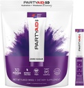 PARTYAID GO føles bra i kveld og i morgen, Null sukker, 5-HTP, B-kompleks, Melke Thistle, elektrolytter, ingen kunstige flavors eller søtningsstoffer, koffeinfri, 30 greve (Pack of 1)